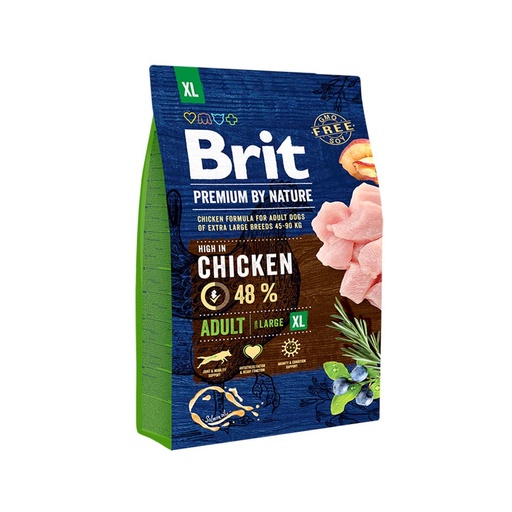 [PC03723] Brit PBN Adult Extra Large Breed Chicken 3Kg